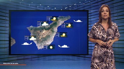 La previsión del tiempo en Canarias para el 24 de julio de 2024, en Atlántico Televisión.