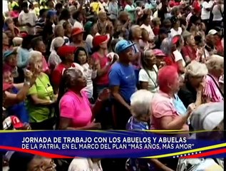 Jefe de Estado lideró jornada de trabajo en el marco del Plan “Más Años, Más Amor”