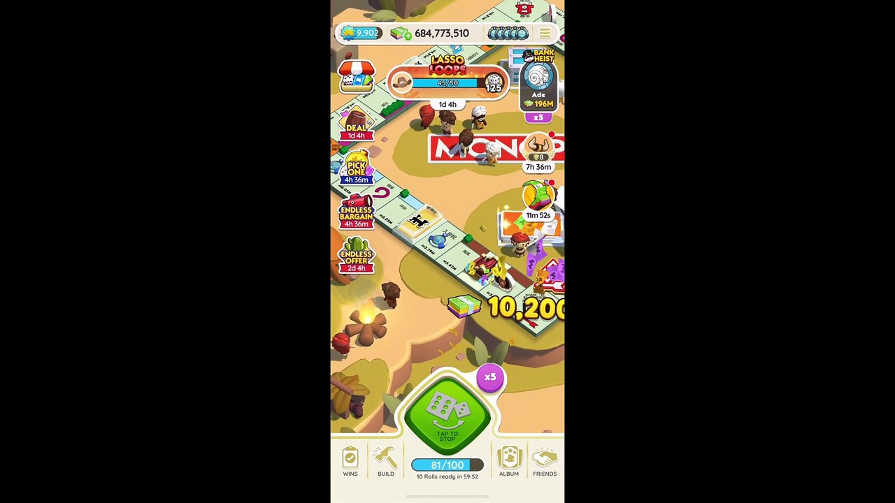 [Miniriceto]Game Play _ Monopoly Go! Day 329