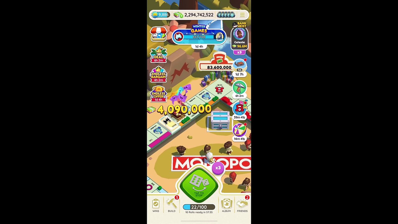 [Miniriceto]Game Play _ Monopoly Go! Day 327