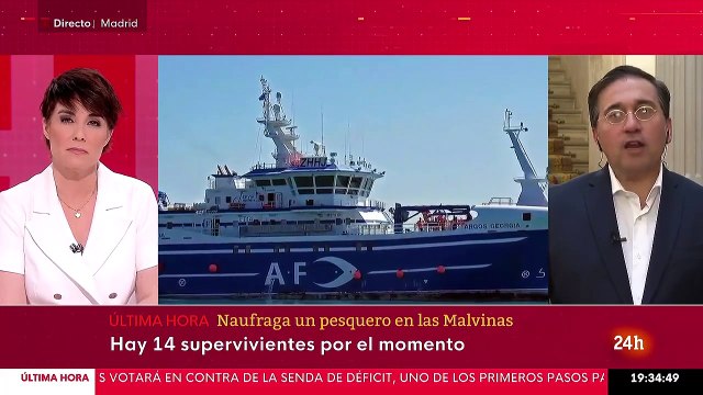 Al menos tres muertos y un superviviente tras el hundimiento de un pesquero en las Malvinas con tripulantes españoles