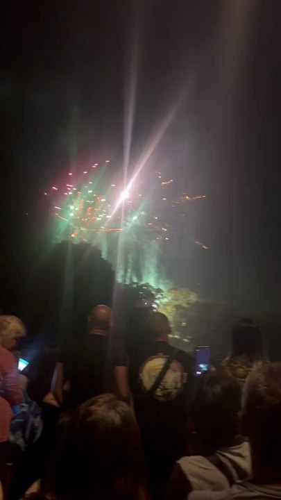 Fête Nationale  Le Feu d’artifice du 14 juillet 2023  Grenoble #14juillet #fetenational #france (30)