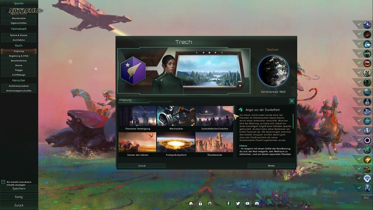 Ein neues Spiel beginnt in der Lobby. | Stellaris | Ep. 1