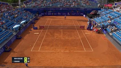 Umag - Van Assche n’a pas fait le poids face à Fognini