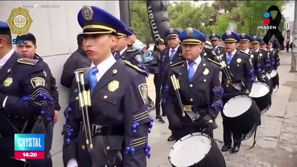 Policías del Estado de México despiden a Milton Morales Figueroa