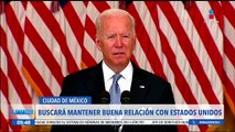 López Obrador reconoce a la labor de Joe Biden tras su declinación