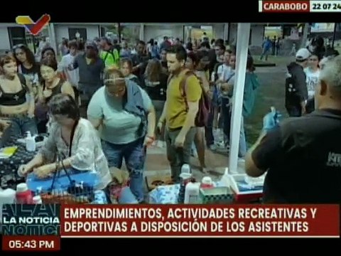 Gobierno Nacional inaugura Ciudad de Paz en el estado Carabobo para el disfrute familiar