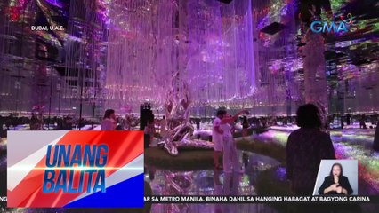 Entertainment park na may art at technology installations, patok na pasyalan sa Dubai | Unang Balita