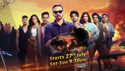 Rohit Shetty Welcomes Krishna _ Khatron Ke Khiladi 14(480P)