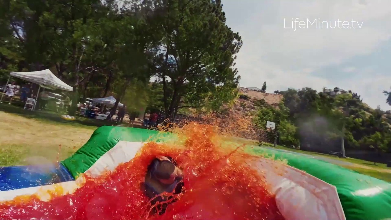 World's First Dip 'N Slide Invites Subway Footlong Fans to Become Human Dippers