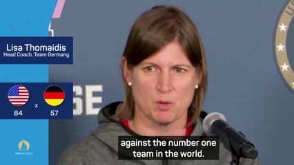'Can only take positives' - Thomaidis on Germany's loss to Team USA