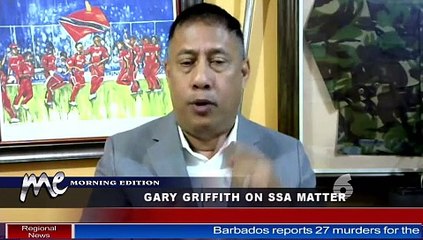 GRIFFITH MAINTAINS POSTION ON SSA