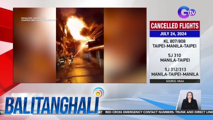 Bahay, nasunog sa gitna ng masamang panahon; Mga residente, nakaligtas | Balitanghali