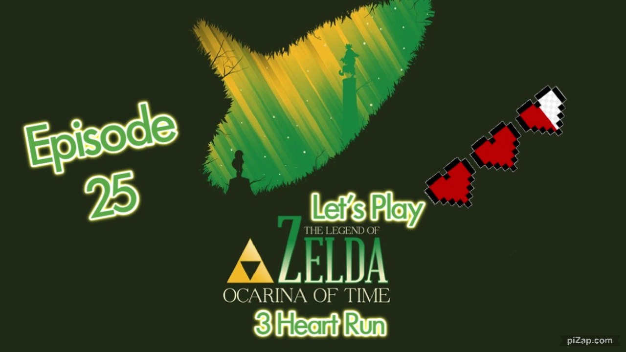Let's Play - The Legend of Zelda - Ocarina of Time - 3 Heart Run - Episode 25 - Spirit Temple Part 1