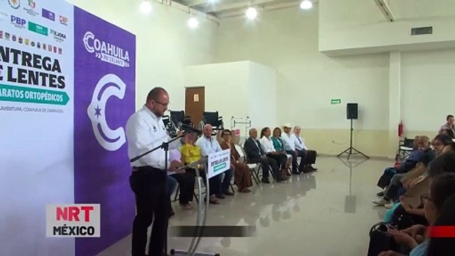DIF Coahuila y PBP entregaron lentes y aparatos ortopédicos a la Región Centro _ NRT noticias