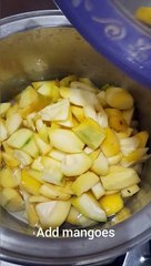 Sweet & Sour Homemade Mango jam
