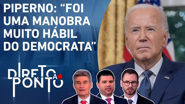 Decisão de Biden tira protagonismo de Trump após atentado? Comentaristas avaliam | DIRETO AO PONTO