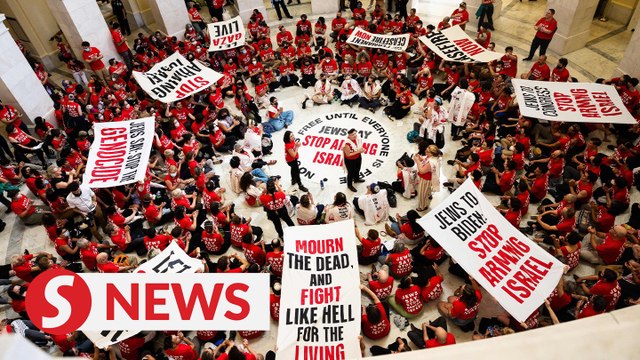 Jewish demonstrators on Capitol Hill call for Gaza ceasefire as Netanyahu visits D.C.