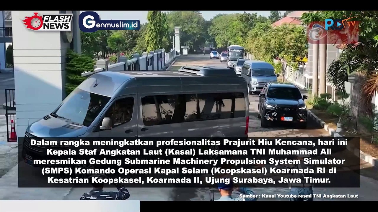 Tingkatkan Kemampuan Prajurit HIU Kencana, KSAL Resmikan Simulator Kapal Selam Terbaru TNI AL