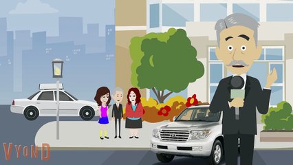 Girl crashes car during driving lesson (Made by Cornelius McDonald - JCAW Girls)