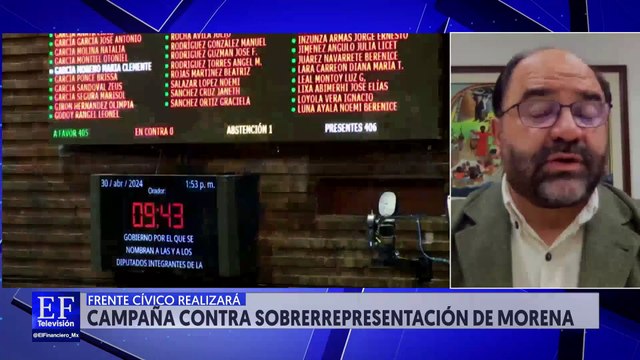 Morena busca defraudar al pueblo de México con la sobrerrepresentación: Emilio Álvarez Icaza