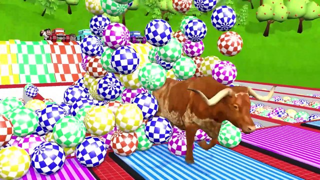 Cow Elephant Lion Gorilla Tiger TRex Guess The Right Door ESCAPE ROOM CHALLENGE Animals Cage Game_1080p