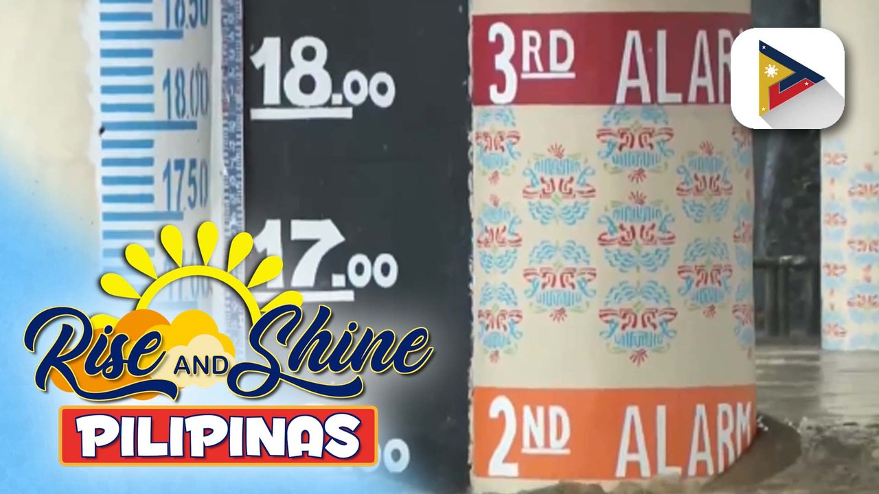 Lebel ng tubig sa Marikina River, unti-unting tumataas