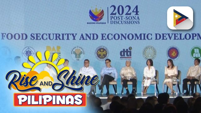Marcos administration, tinututukan ang pagpapataas sa produksyon ng pagkain sa bansa; Pagbibigay ng patubig sa mga magsasaka, tinututukan ng pamahalaan
