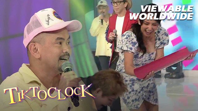 TiktoClock: Jayson Gainza, naging CHEERLEADER ni Katrina Halili!
