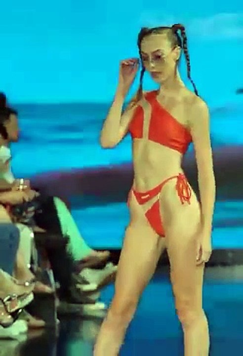Swimwear fashion show
