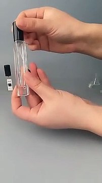 10ml Refillable Square Perfume Glass Spray Bottle with Thick Bottom | Harfaah Plastics UAE