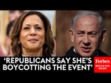 State Department Spokesperson Grilled On Netanyahu Congressional Speech: Why Isn’t VP Harris Going?