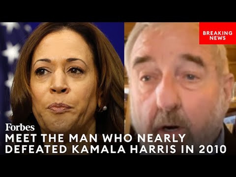 Meet The Man Who Nearly Defeated Kamala Harris In 2010—And Hear His Response To Her 2024 Rise