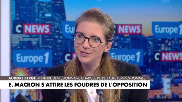 Aurore Bergé : «Je crois que des mains se sont tendues à droite pour créer du consensus à l'Assemblée nationale et offrir cette stabilité»