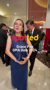 Senator Grace Poe looks back at the best films of her father, the late Fernando Poe, Jr. #GMAGala2024 #EntertainmentNewsPH