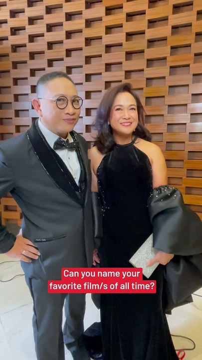 Michael V. and wife Carol Bunagan’s top Hollywood flicks are classics from the ’80s and ’90s. #GMAGala2024 #EntertainmentNewsPH