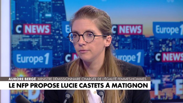 Aurore Bergé : «Un gouvernement qui ne serait formé que par le Nouveau Front populaire est un gouvernement qui serait censuré le lendemain même. Il ne pourrait pas tenir»