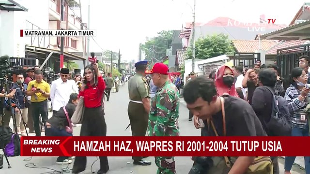 Hamzah Haz Wapres Ke-9 Meninggal Dunia, Jenazah Akan Dimakamkan di Cisarua Bogor