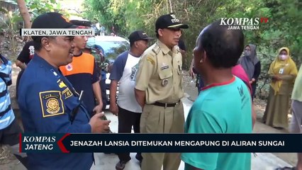 Jenazah Lansia Ditemukan Mengapung di Aliran Sungai