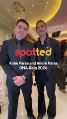 Brothers Andre and Kobe Paras discuss their after-inuman cravings. #GMAGala2024 #EntertainmentNewsPH