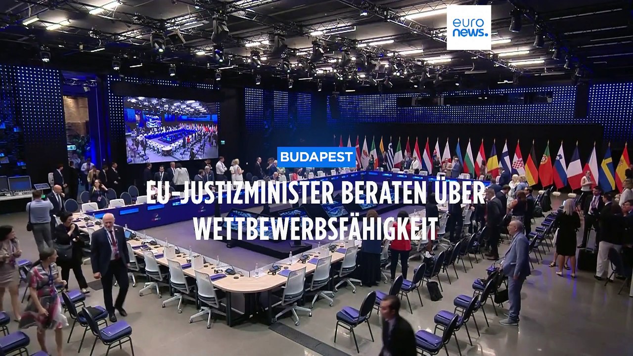 Ungarn: EU-Justizminister diskutieren Wettbewerbsfähigkeit und KI-Einsatz