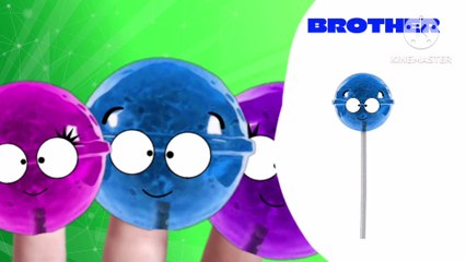 Lollipops Finger Family | 5 Little Fingers | Finger Family Rhymes For Children