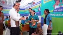 Presiden Jokowi dan Ibu Iriana Tinjau Pemberian Vaksin Polio di Jayapura