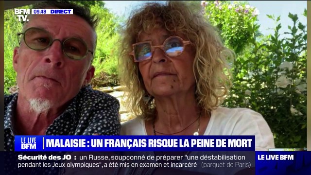 La police a trouvé dans les lieux communs du cannabis : les parents de Tom Félix, un Français incarcéré en Malaisie, racontent