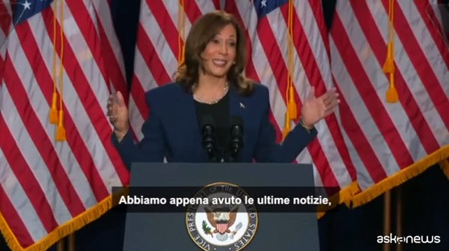 Usa2024, Harris: Trump vuole riportare indietro il Paese