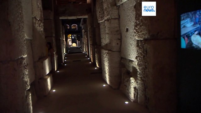 Римский Колизей открывается ночью