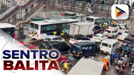 Trapiko sa EDSA, matinding naapektuhan dahil sa pagbaha