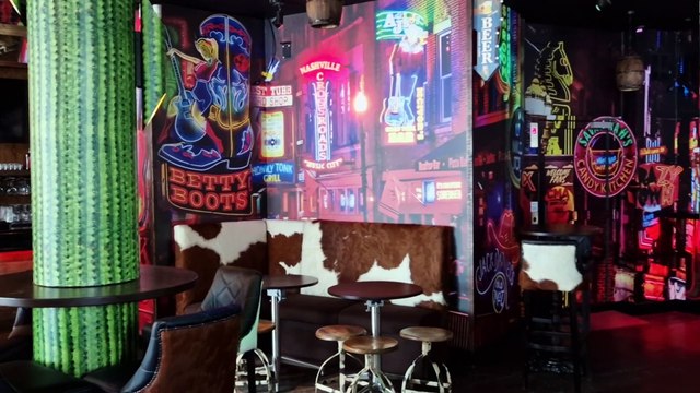 Look inside Cactus Jack's Honky Tonk Nashville themed bar, just opened near Glossop Road, Sheffield