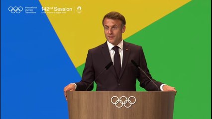 Jeux d'hiver 2030 dans les Alpes françaises: "Nous serons là, au rendez-vous", annonce Emmanuel Macron