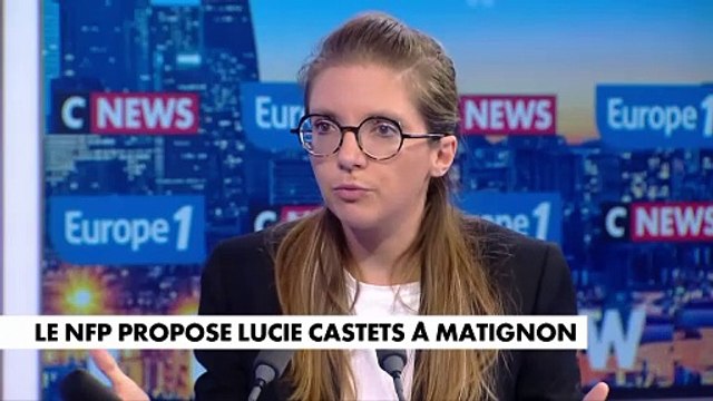 Aurore Bergé estime qu'une coalition parlementaire doit se créer «avec les trois blocs de l'ancienne majorité»